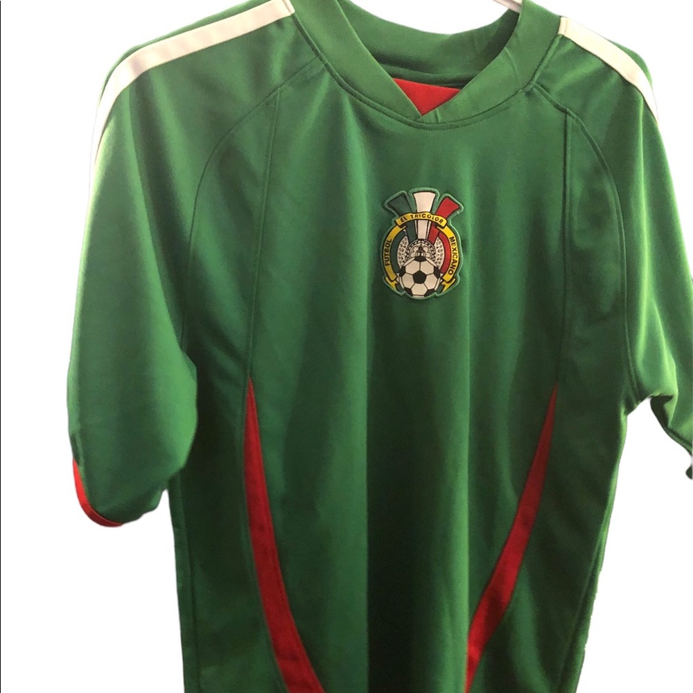 Vintage Mexico soccer (futbol) shirt tag worn men’s Med